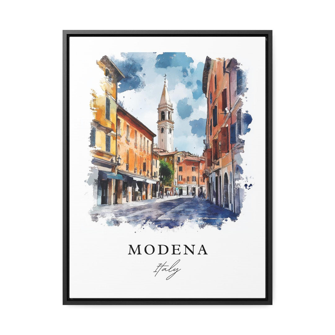 Modena Italy Wall Art, Modena Print, Modena Italy Watercolor Art, Emilia-Romagna Gift, Travel Poster, Housewarming Gift