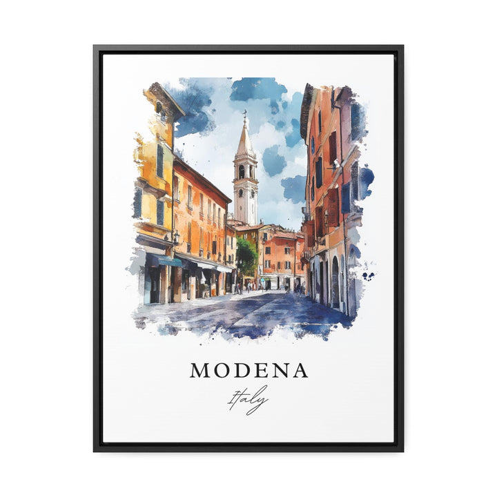 Modena Italy Wall Art, Modena Print, Modena Italy Watercolor Art, Emilia-Romagna Gift, Travel Poster, Housewarming Gift