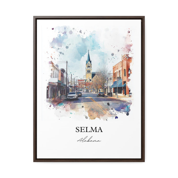 Selma AL Wall Art - Alabama Print