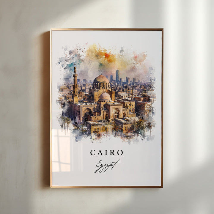 Cairo Wall Art - Egypt Print