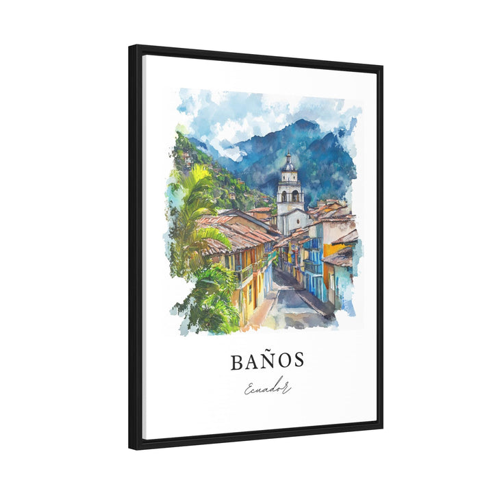 Banos Wall Art - Ecuador Wall Art