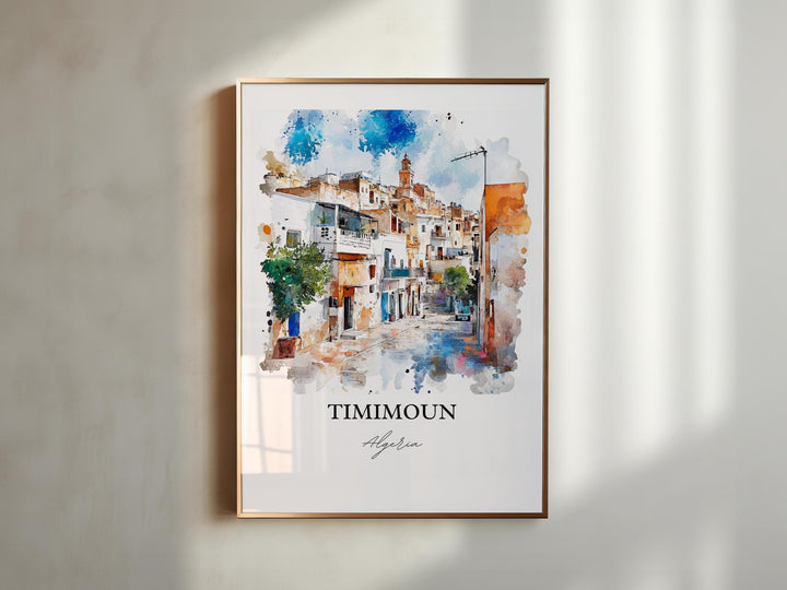 Timimoun Wall Art - Algeria Print