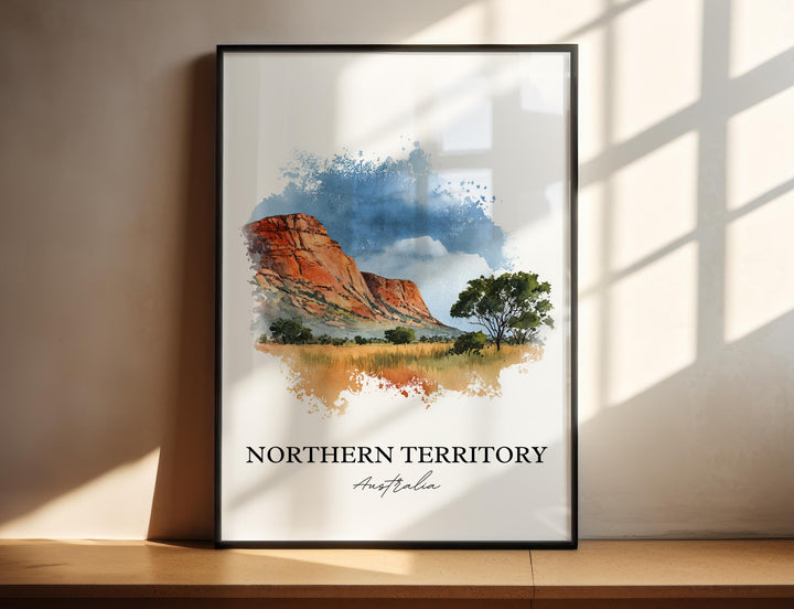 Northern Territory Australia Art, Australia Print, Australia Art, Northern Australia Gift, Travel Print, Travel Poster, Housewarming Gift
