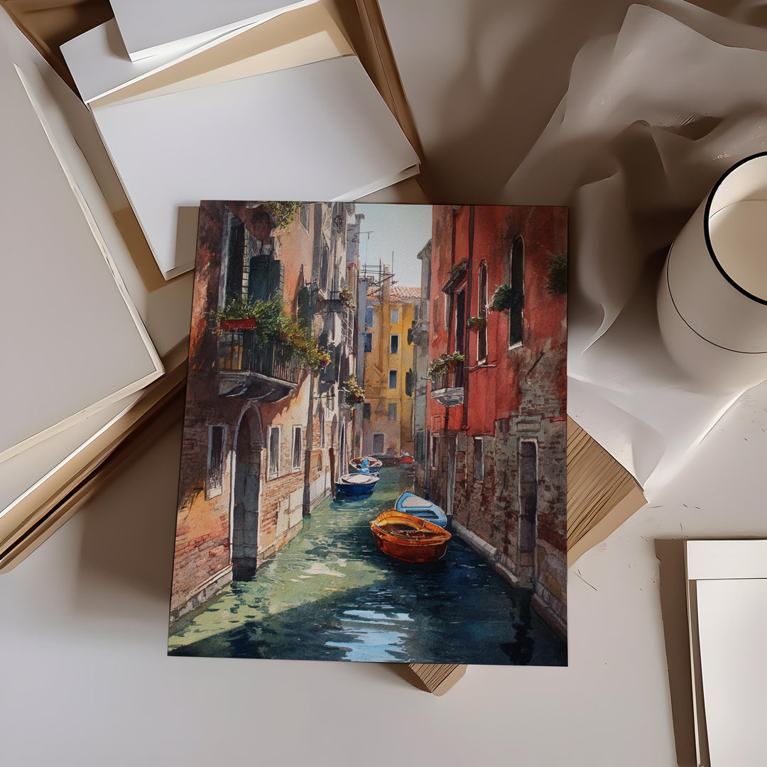 Venice, Italy – Watercolor Art Print
