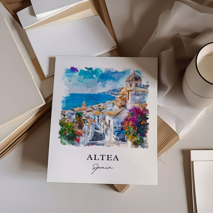 Altea Wall Art - Spain Print