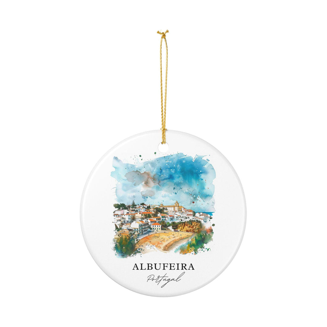 Albufeira Ornament: Unique Albufeira Souvenir, Albufeira Xmas Decor, and Authentic Albufeira Portugal Gift