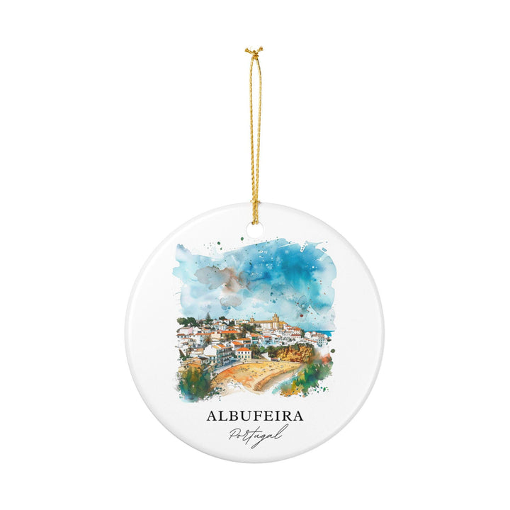 Albufeira Ornament: Unique Albufeira Souvenir, Albufeira Xmas Decor, and Authentic Albufeira Portugal Gift