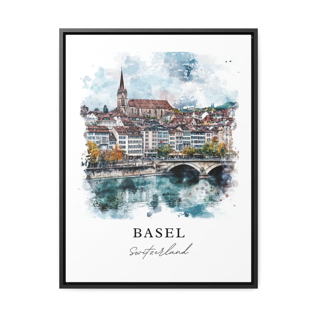 Basel Wall Art - Switzerland Print