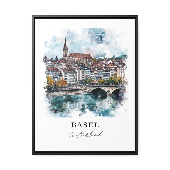 Basel Wall Art - Switzerland Print