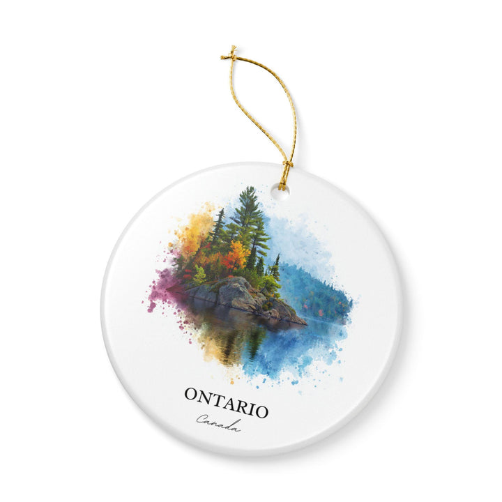 Ontario Ornament: Unique Ontario Souvenir, Ontario Xmas Decor, and Authentic Ontario Canada Gift