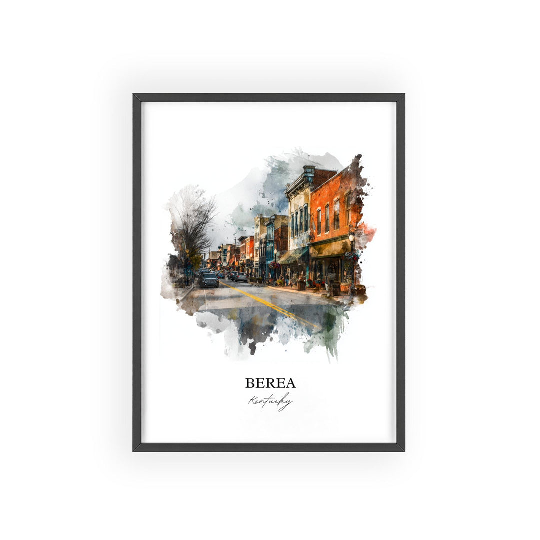 Berea, Kentucky – Watercolor Art Print