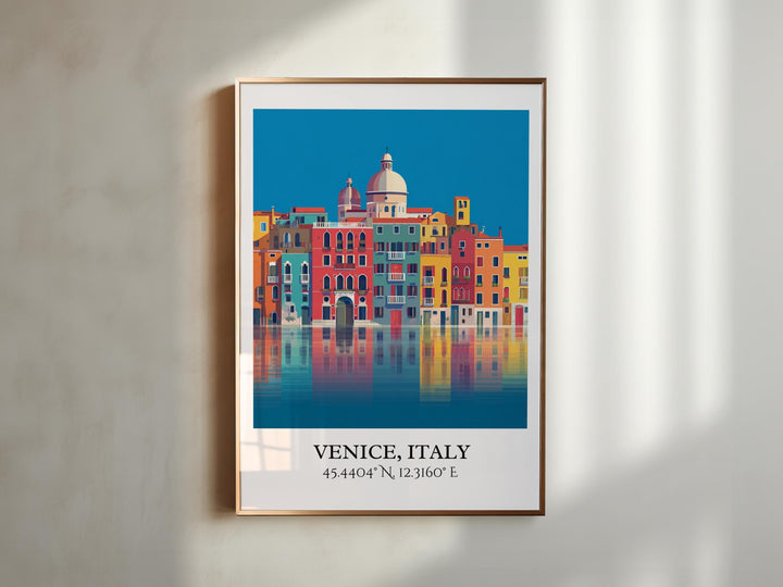 Venice Italy Art, Venice Retro Travel Art, Venice Home Decor, Venice Gift, Venice Italy Travel Art, Travel Prints, Housewarming Gift