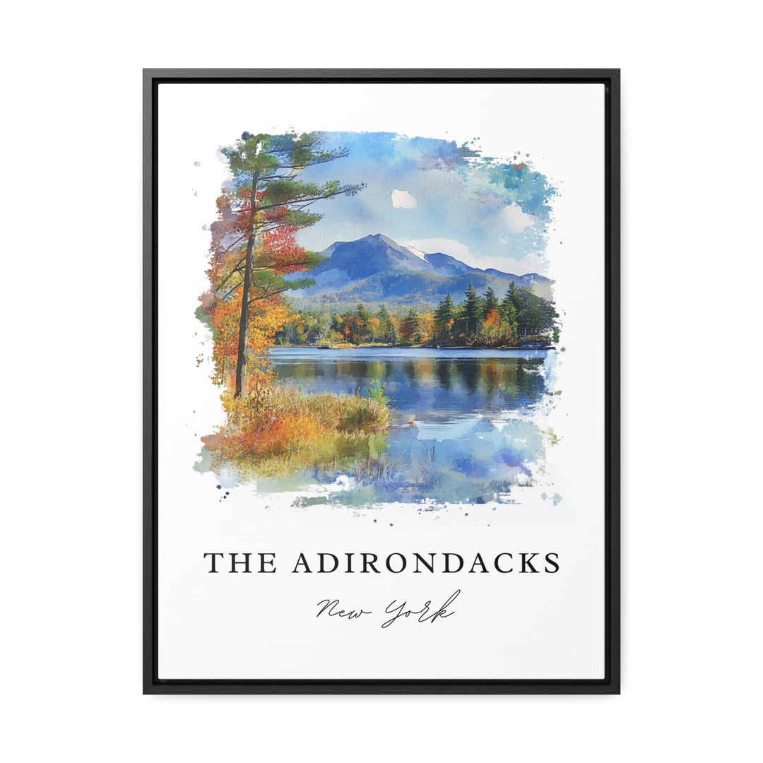 Adirondacks Wall Art - New York Print