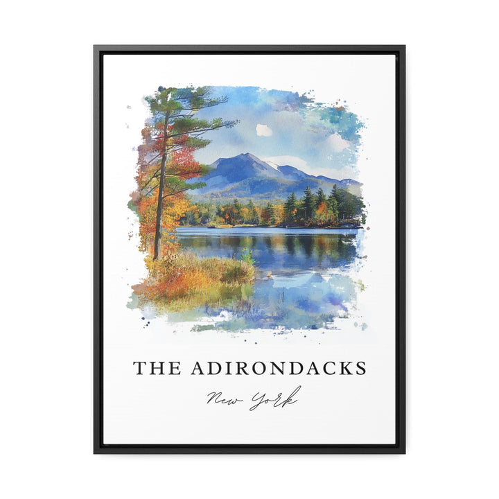 Adirondacks Wall Art - New York Print