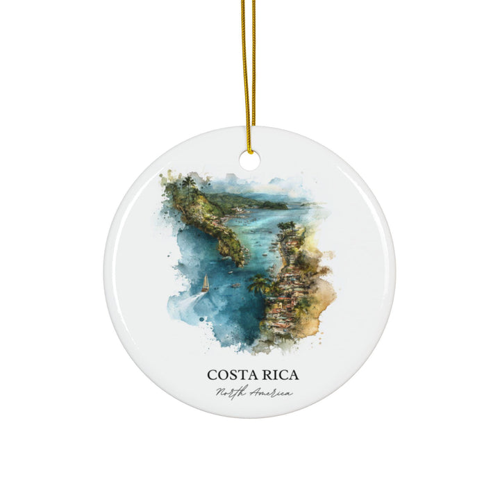 Costa Rica Ornament: Unique Costa Rica Souvenir, Costa Rica Xmas Decor, and Authentic Costa Rica Gift