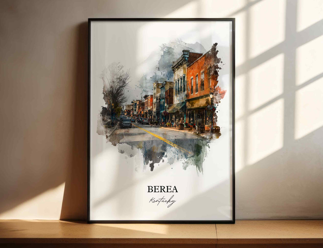 Berea, Kentucky – Watercolor Art Print