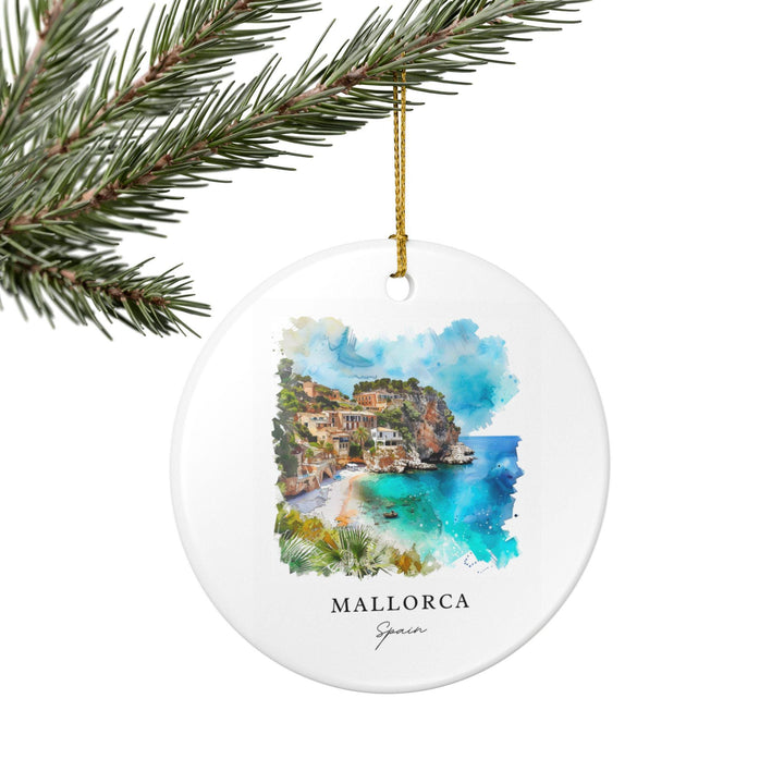Mallorca Spain Ornament: Unique Mallorca Souvenir, Mallorca Spain Decor, and Authentic Mallorca Spain Gift