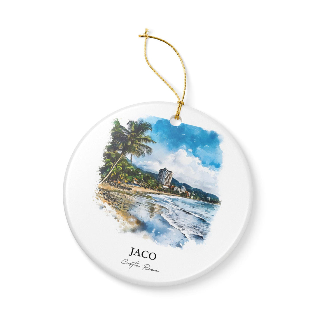 Jaco Costa Rica Ornament: Unique Jaco Souvenir, Jaco CR Xmas Decor, and Authentic Jaco Costa Rica Gift