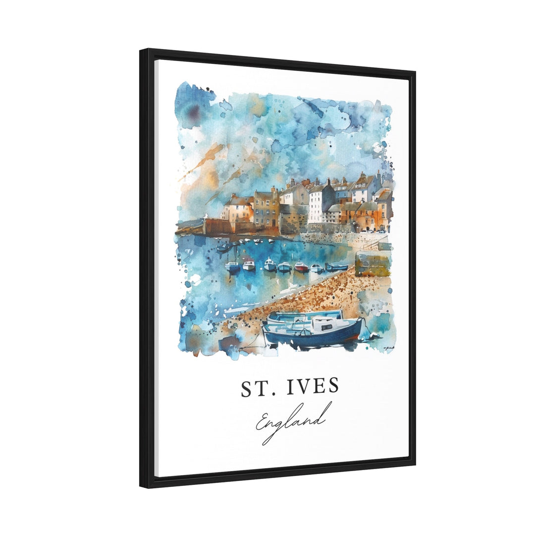 St Ives Wall Art, St Ives Print, England Wall Art, St Ives England Gift, Travel Print, Travel Poster, Travel Gift, Housewarming Gift