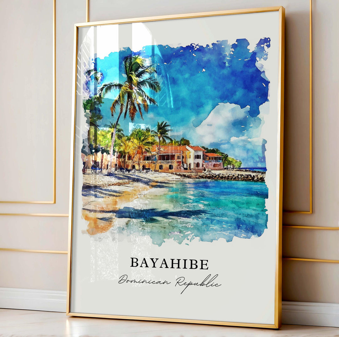 Bayahibe Wall Art - Dominican Republic Print