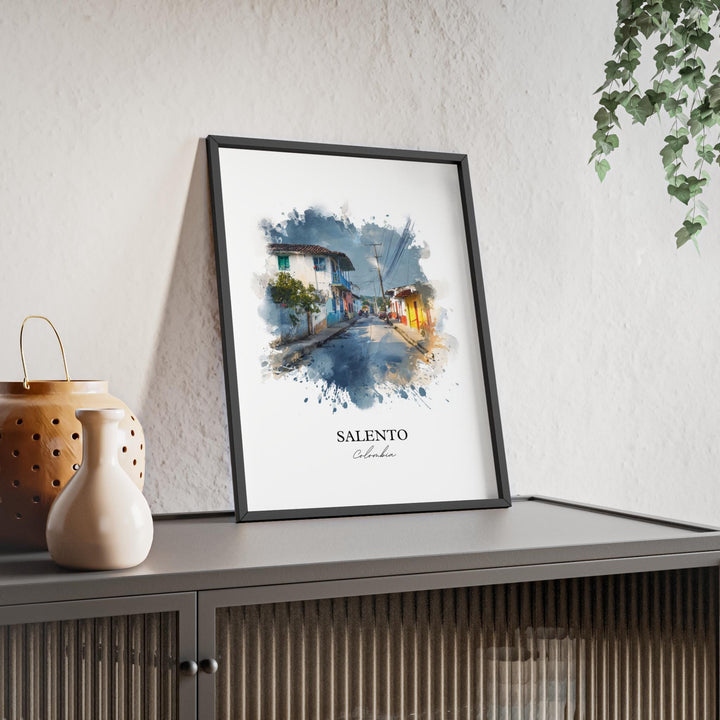 Salento, Colombia – Watercolor Art Print
