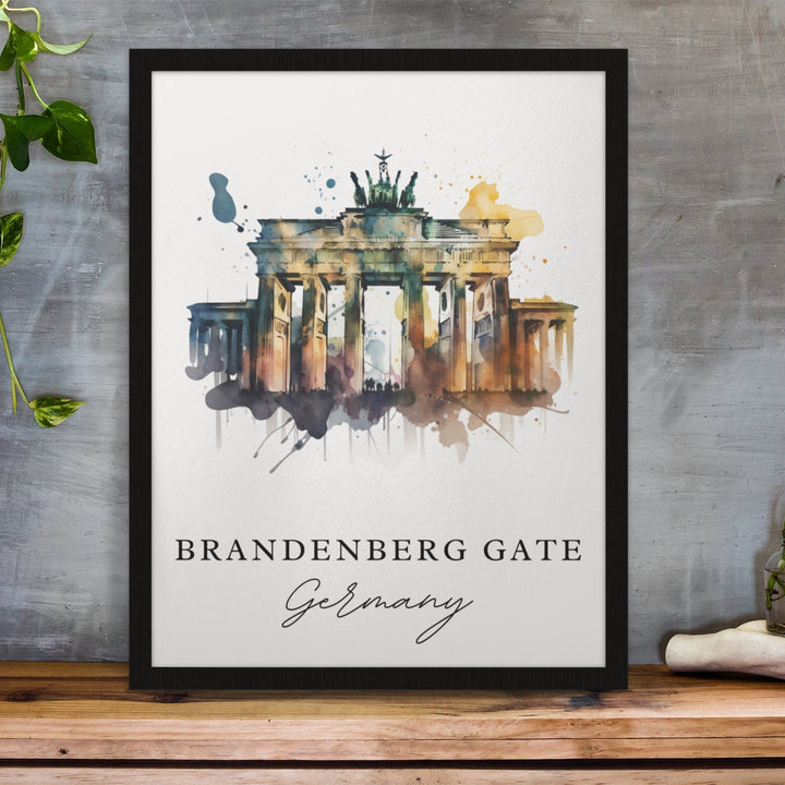 Brandenburg Gate Wall Art - Germany Print