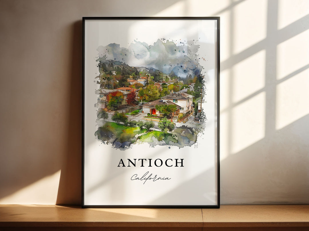 Antioch Wall Art - California Print