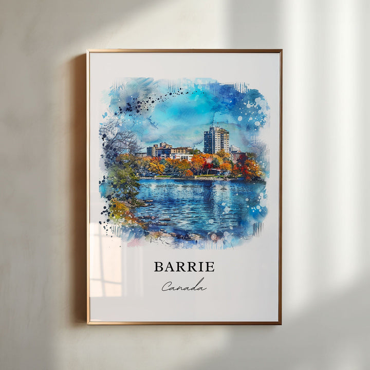 Barrie Ontario Wall Art - Canada Print