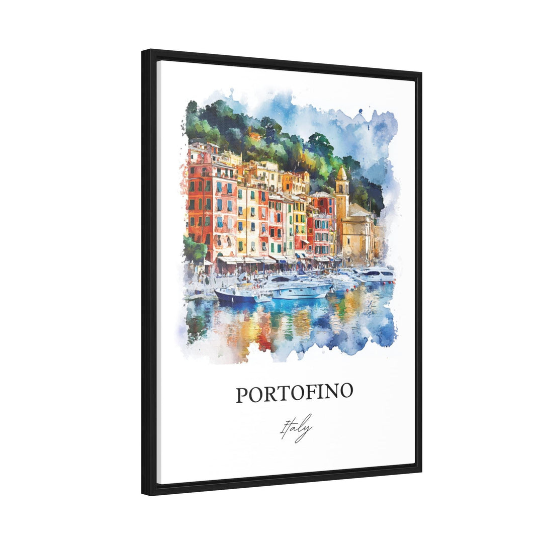 Portofino, Italy – Watercolor Art Print