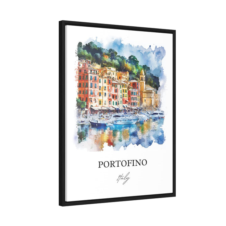 Portofino, Italy – Watercolor Art Print