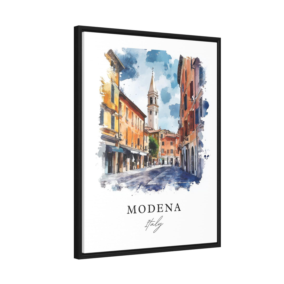 Modena Italy Wall Art, Modena Print, Modena Italy Watercolor Art, Emilia-Romagna Gift, Travel Poster, Housewarming Gift