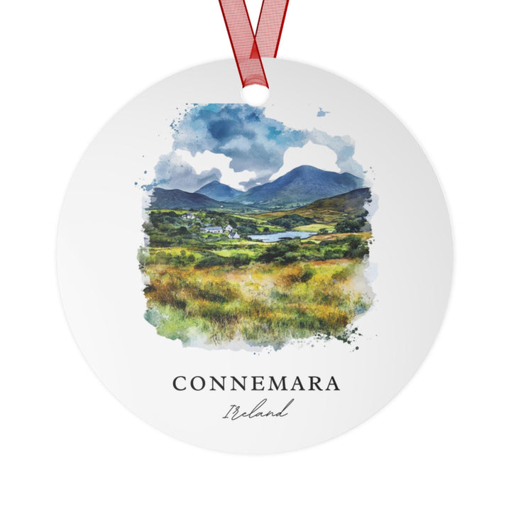 Connemara Ireland Ornament: Unique Souvenir, Connemara Xmas Decor, and Authentic Western Ireland Gift