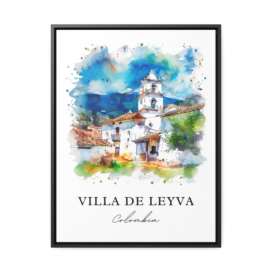 Villa de Leyva Wall Art, Colombia Print, Bogotá Watercolor, Bogotá Colombia Gift,