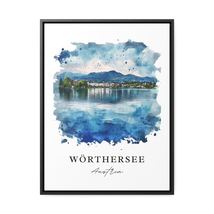 Wörthersee, Austria – Watercolor Art Print