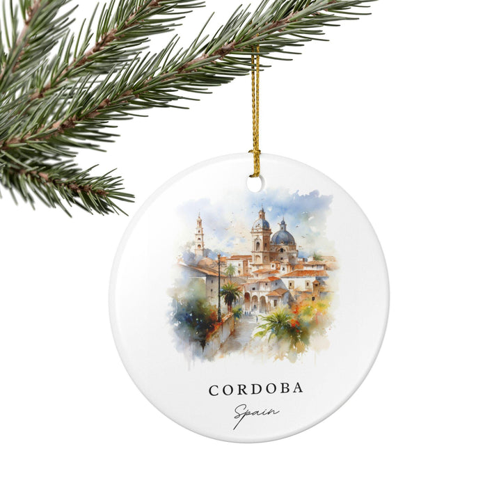 Cordoba, Spain Ornament: Unique Cordoba Spain Souvenir, Spain Xmas Decor, and Authentic Cordoba Spain Gift