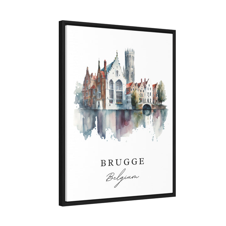 Brugge Wall Art - Belgium Print