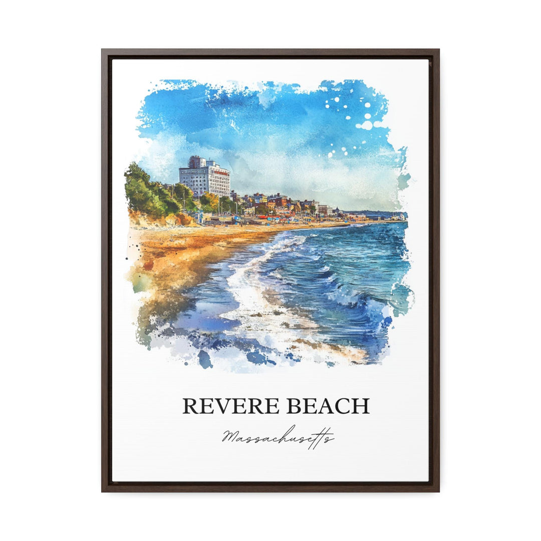 Revere Beach Wall Art - Massachusetts Print