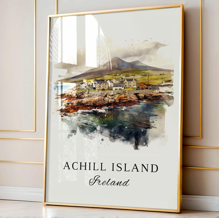 Achill Island Wall Art - Ireland Print