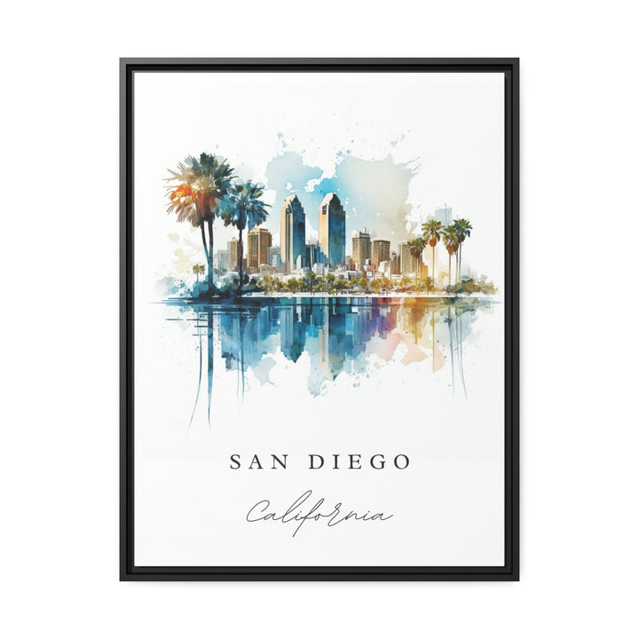 San Diego wall art - San Diego, California poster, San Diego Wedding gift, San Diego Birthday present, Custom Text, Personalised Gift