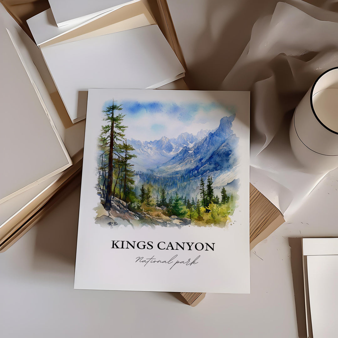 Kings Canyon Wall Art - California Print