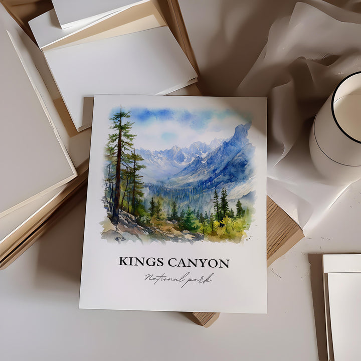 Kings Canyon Wall Art - California Print