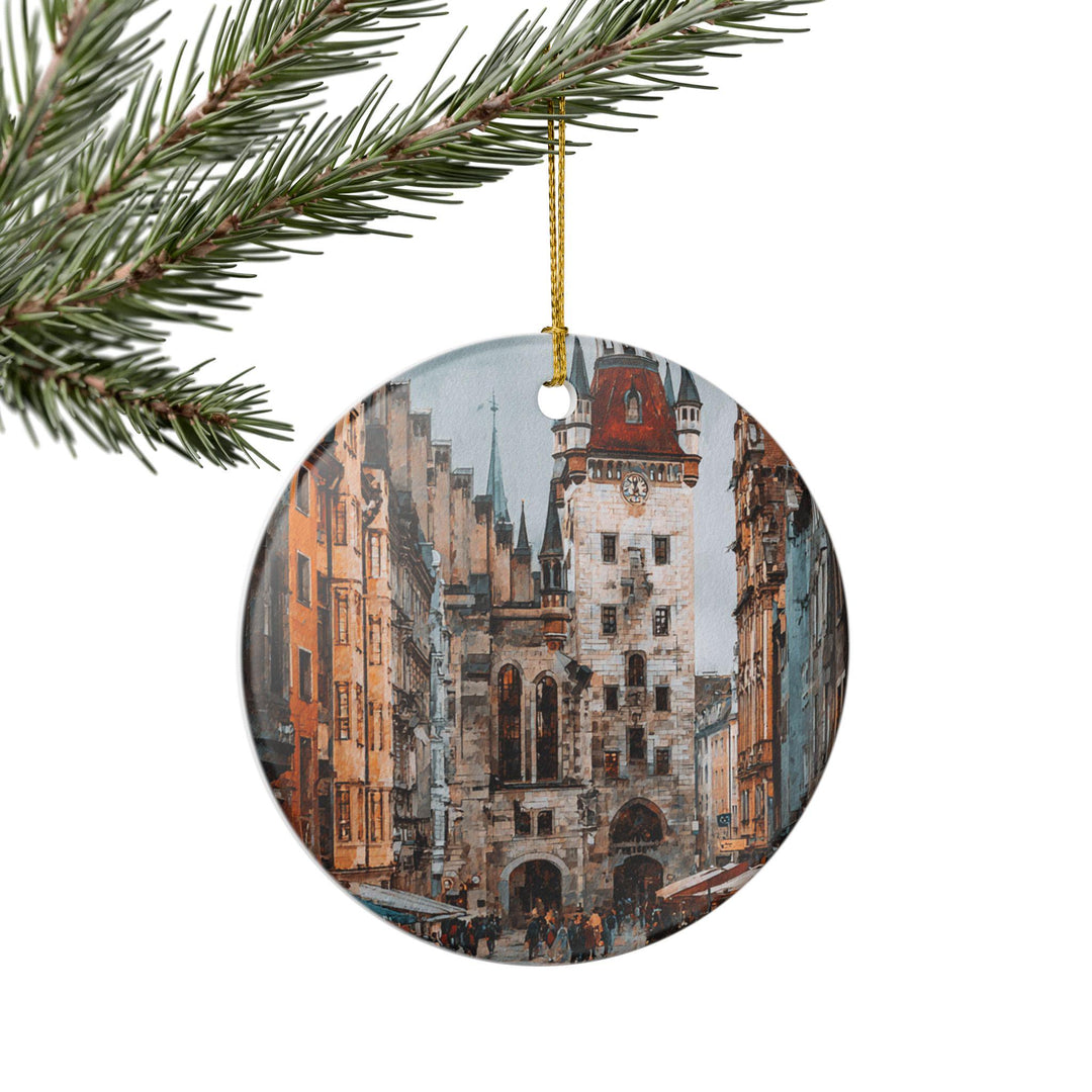 Munich Germany Ornament: Unique Munich Souvenir, Munich Xmas Decor, and Authentic Munich Germany Gift