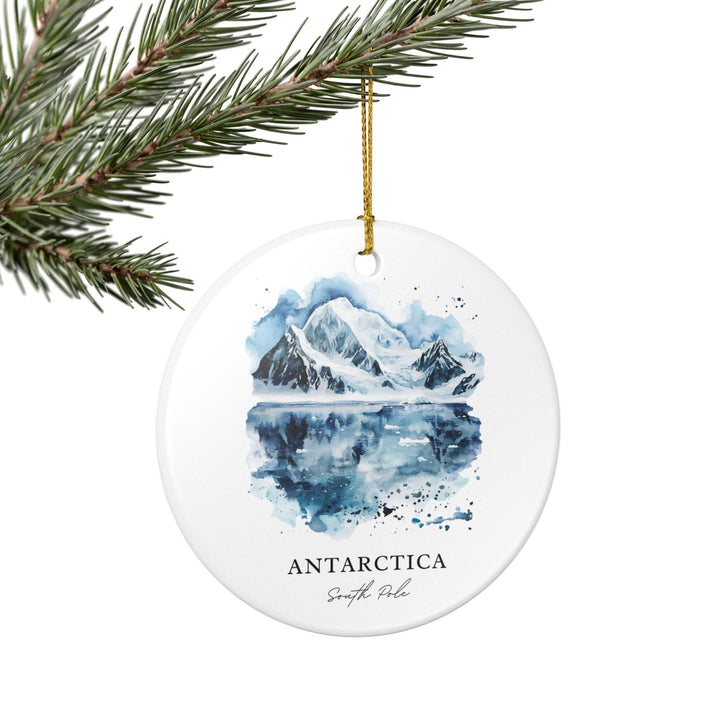 Antarctica Ornament: Unique Antarctica Souvenir, Antarctica Xmas Decor, and Authentic Antarctica Gift