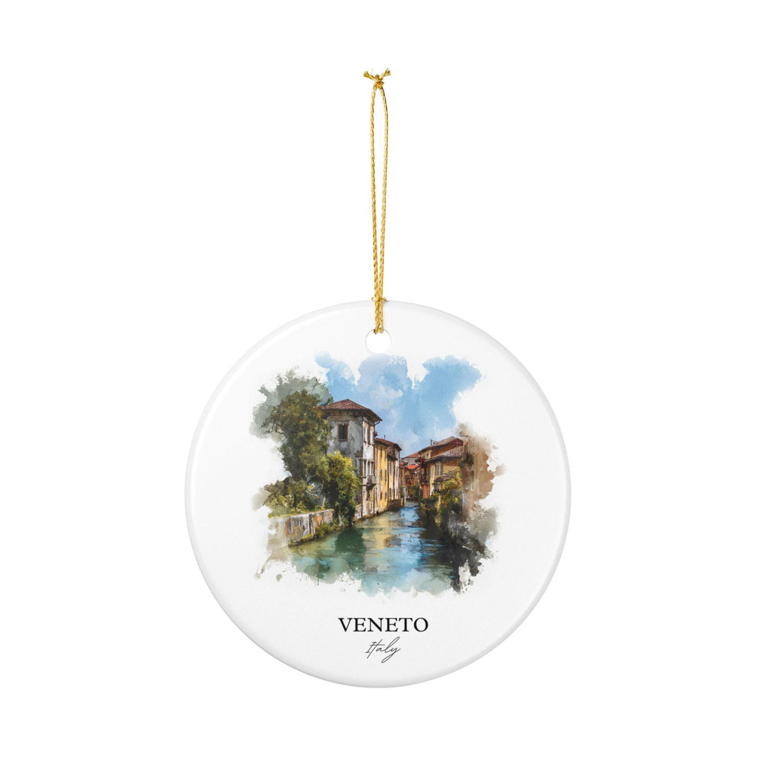 Veneto Italy Ornament: Unique Veneto Italy Souvenir, Italy Xmas Decor, and Authentic Veneto Italy Gift