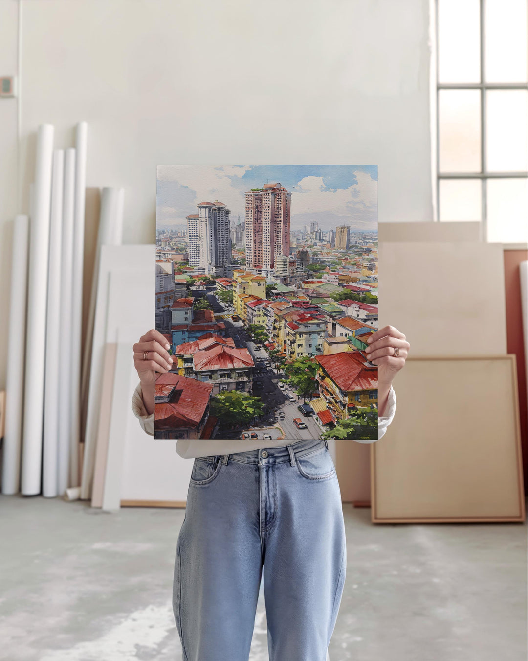 Manila, Philippines – Watercolor Art Print