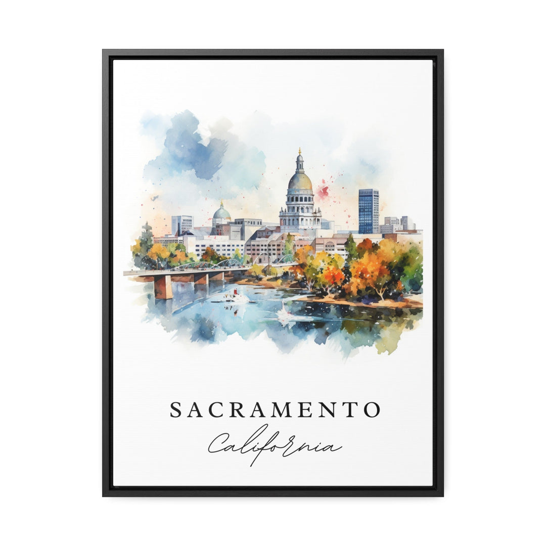 Sacramento Wall Art - California Print