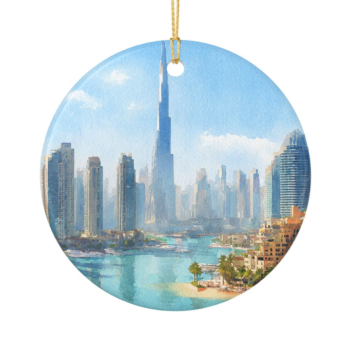 Dubai Ornament: Unique Dubai Souvenir, Dubai UAE Xmas Decor, and Authentic Dubai UAE Gift
