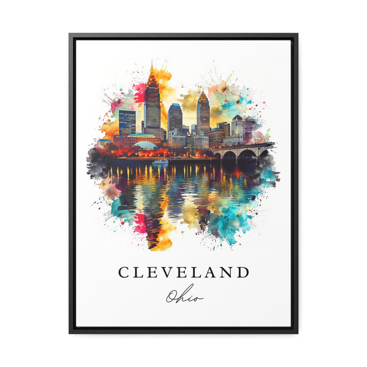 Cleveland OH wall art - Ohio, Cleveland print, Cleveland Wedding gift, Cleveland Birthday present, Cleveland OH Custom Gift, Perfect Gift