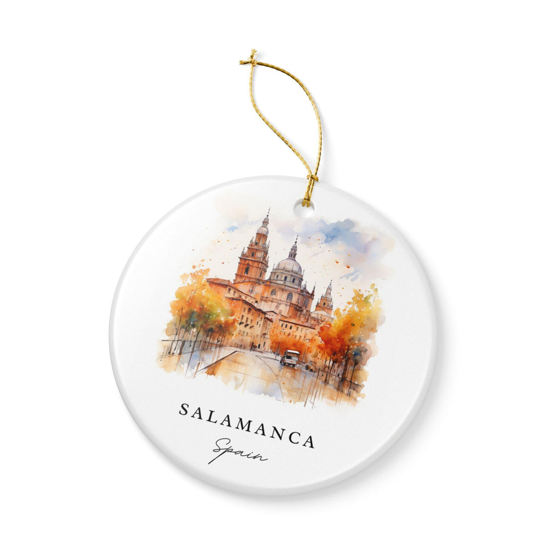 Salamanca Spain Ornament: Unique Salamanca Souvenir, Spain Xmas Decor, and Authentic Salamanca Spain Gift