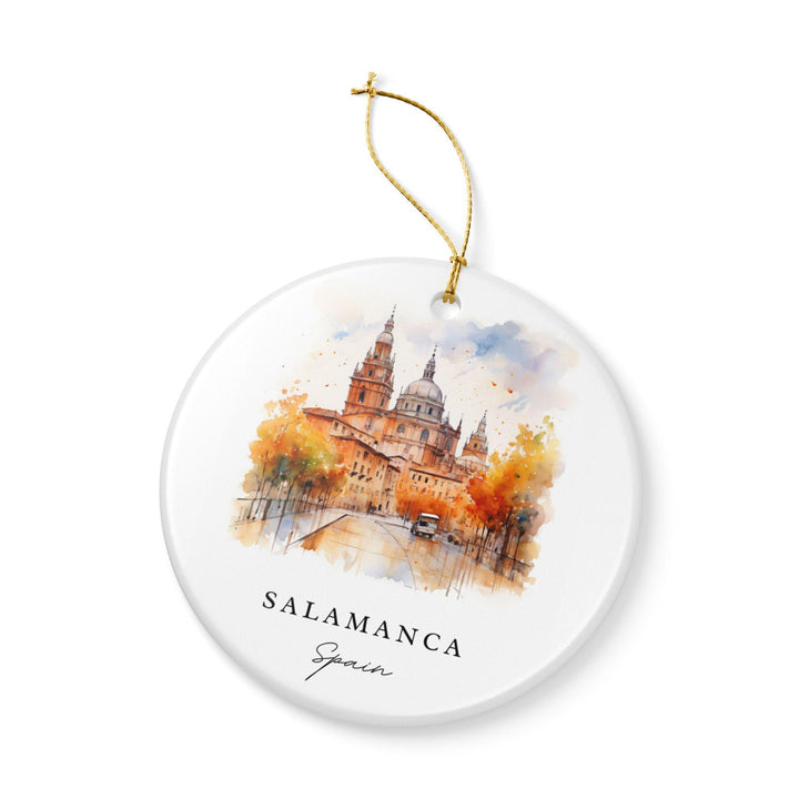 Salamanca Spain Ornament: Unique Salamanca Souvenir, Spain Xmas Decor, and Authentic Salamanca Spain Gift